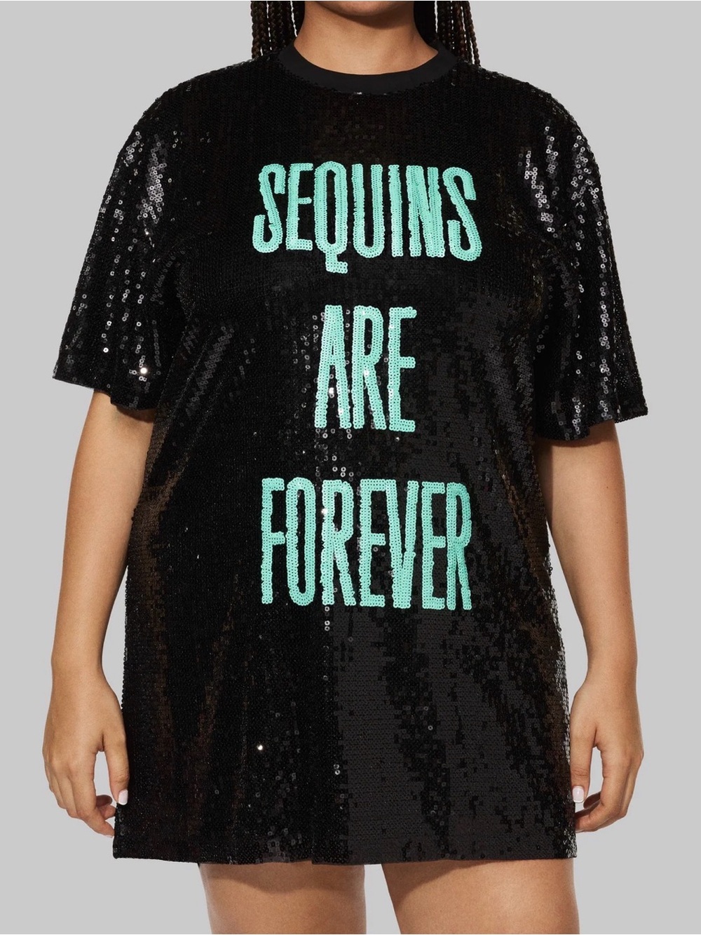 Taylor Swift Sequin T Shirt Dress